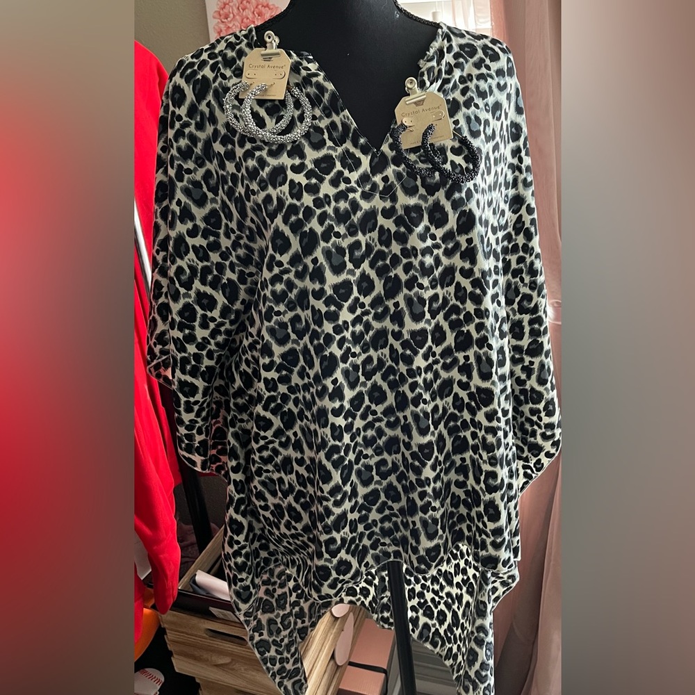 Chettah print shirt
